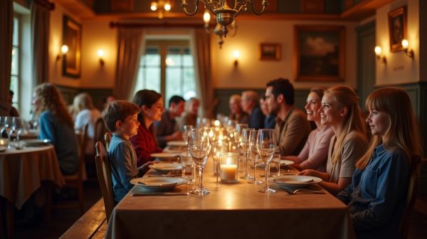 Un restaurant traditionnel à La Garde pour des repas en famille