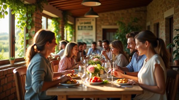 Un restaurant traditionnel à La Garde pour des repas en famille